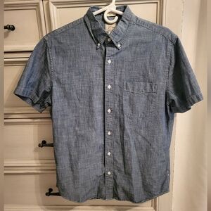 J.Crew Organic Cotton Denim Shirt SLIM FIT